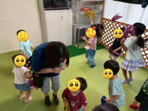 ７月リトミック　即時反応３